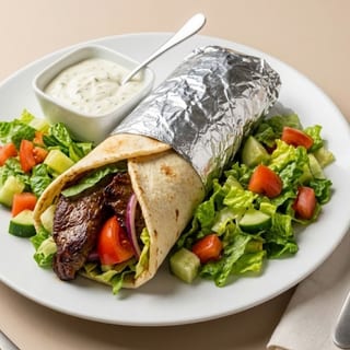 16. Beef Shish Kabob Wrap